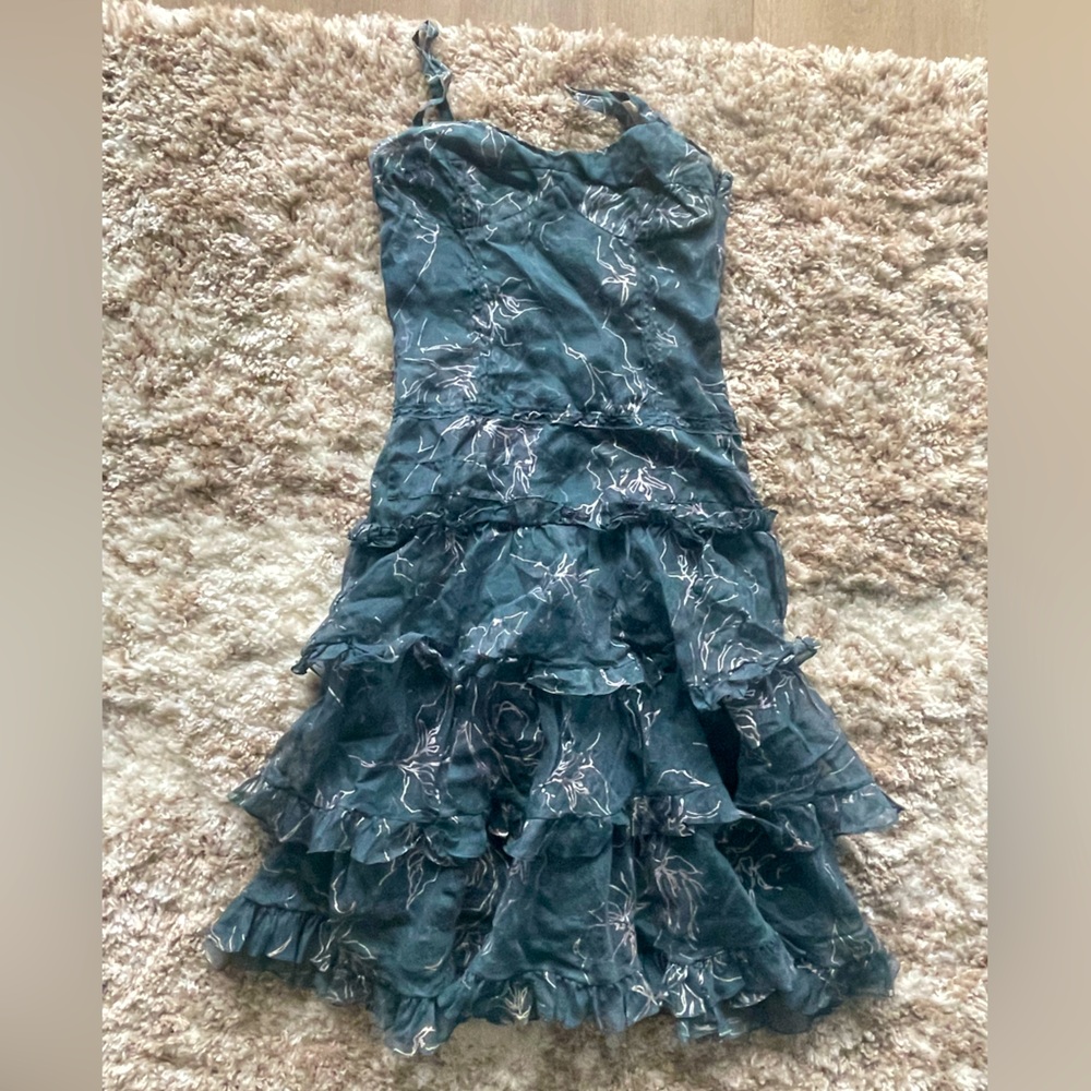 Dark green dress (Size S)
